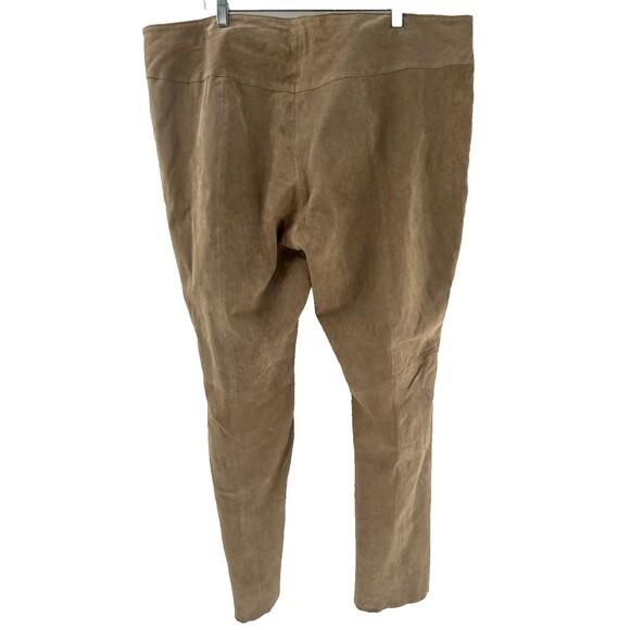 Women's Vintage Wilson's Leather Maxima Leather Pants With Hem Slit Size 26 - Picture 4 of 8